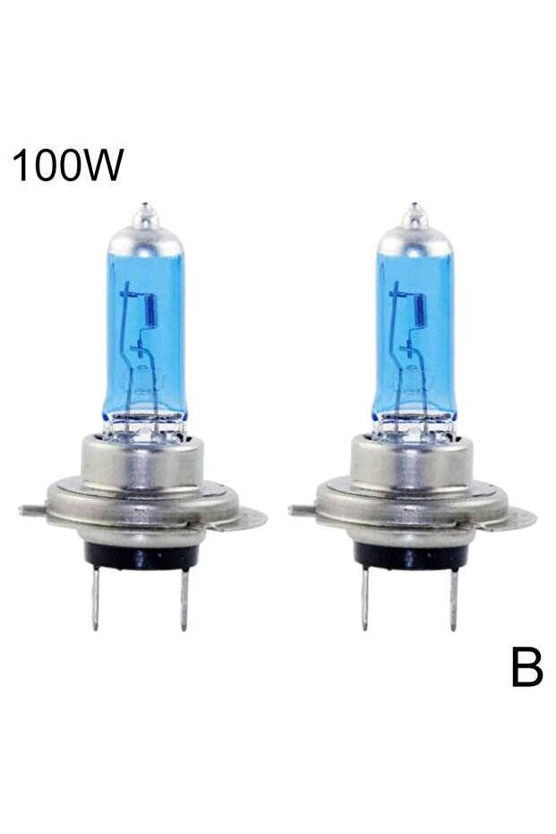 2pcs 100w 2pcs Lamp Light Effect Hid 12v Bulb Car Lamps H7 LED 100W 6000K Xenon Hid Super White Effe