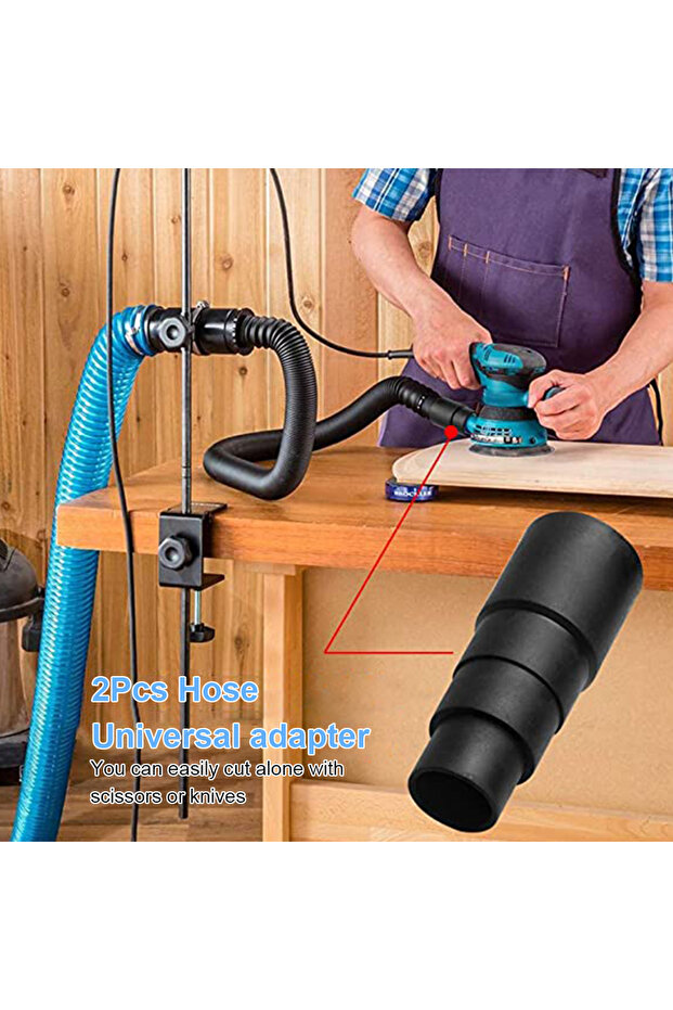 2pcs Hot Universal Vacuum Cleaner Connecto Cleaner Hose Adapter Converter Dust Accessories For DI...