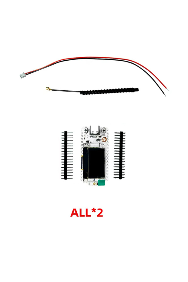 868-915 ميجاهرتز قطعتان 2 قطعة لوحة تطوير Heltec WiFi LoRa 32 (الإصدار 3) BLE LoRa OLED ESP32-S3FN8 مدمجة 0.96 بوصة 1
