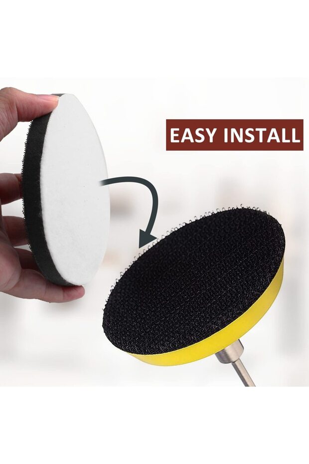 وسادة إسفنجية ناعمة مقاس 5 بوصات مزودة بخطاف وحلقة، قطعة واحدة من وسادة دعم إسفنجية ناعمة... - 3