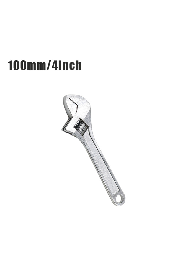 4inch Black 1Pc Steel 2.5Inch-4Inch Black/Silver Monkey Wrench Mini Open-end Wrench Mini Tool Adjus