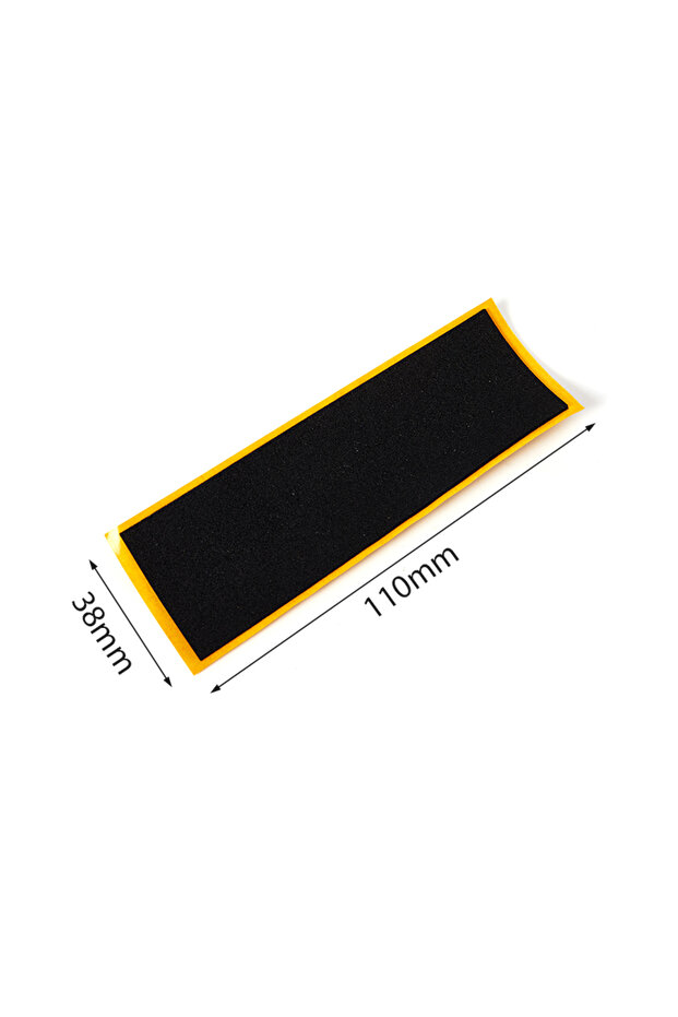 10pcs Hot Sale 10Pcs/Lot Black Foam Grip Tape Non-slip Stickers Black Fingerboard Deck Uncut Tape St