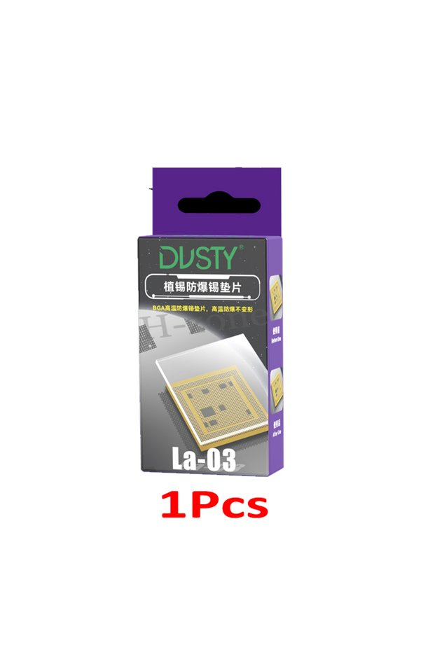 MECHANIC 1Pcs MECHANIC La-03 Anti Blowout Reballing Pad 20x20mm White Glass BGA Solder Ball Reballin