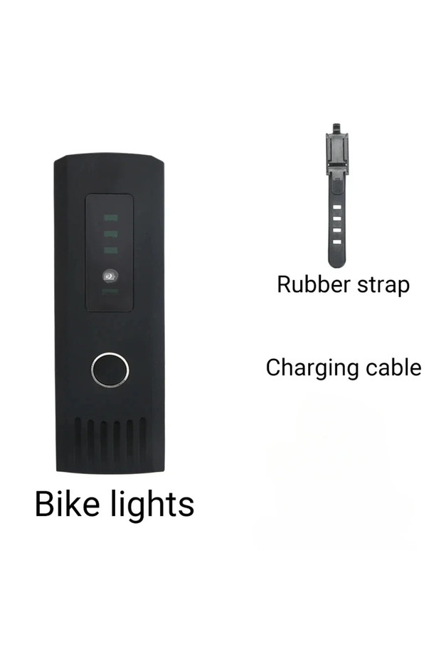 مصباح دراجة A 1 قطعة 1000LM مصباح أمامي LED للدراجة مزود بمستشعر ذكي قابل لإعادة الشحن عبر USB ومصباح خلفي مقاوم للماء