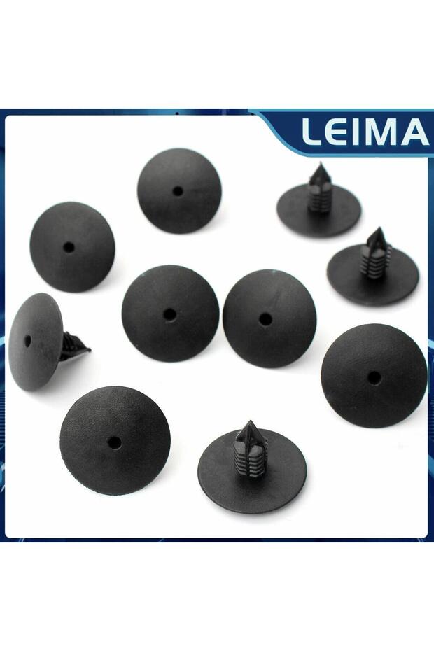 10pcs 10mm Wheel Arch Lining Splash Guard Trim Clips 7703077435 For Renault Clio Scenic Megane MK...