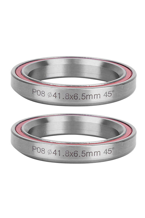as picture 2Pcs 41.8MM Heavy Duty Mountain Bicycle Bike Double Sealed Bearing Headset Accessory