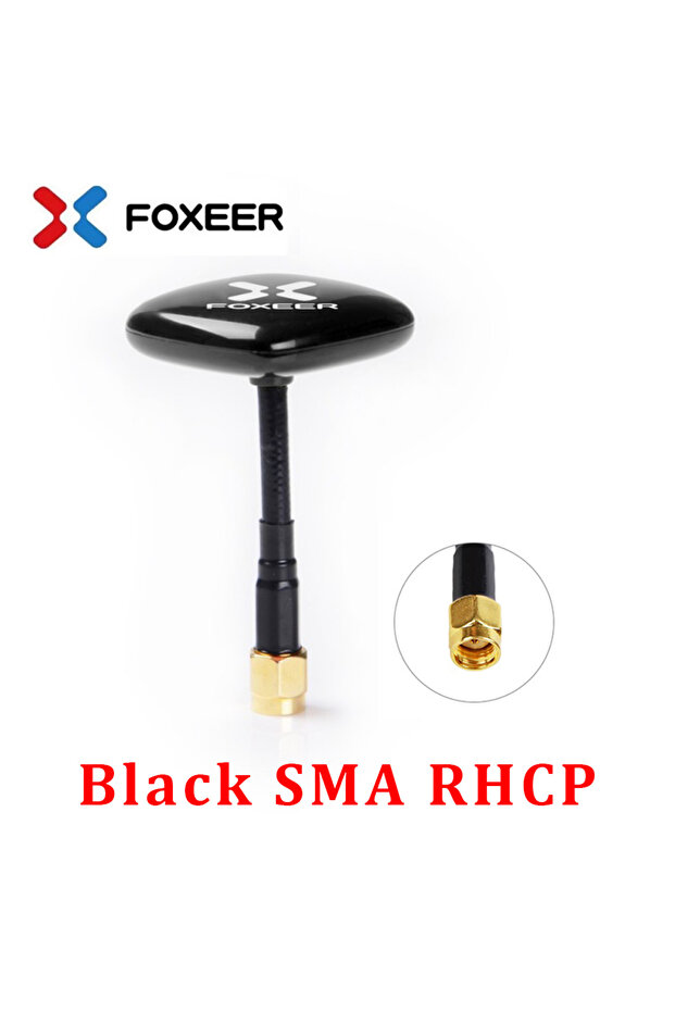 Black SMA RHCP Foxeer Echo V2 2 5.8GHz 9dBi Patch Antenna LHCP RHCP for RC Airplane FPV Racing Frees