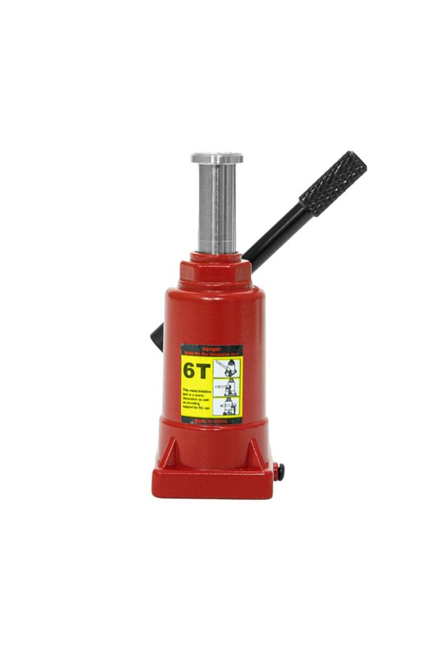 Red 1pcs 6t Metal Rc Car Jack Stands Height Adjustable For 1/10 Scale Rc Crawler Car Trx4 Trx6 Axial