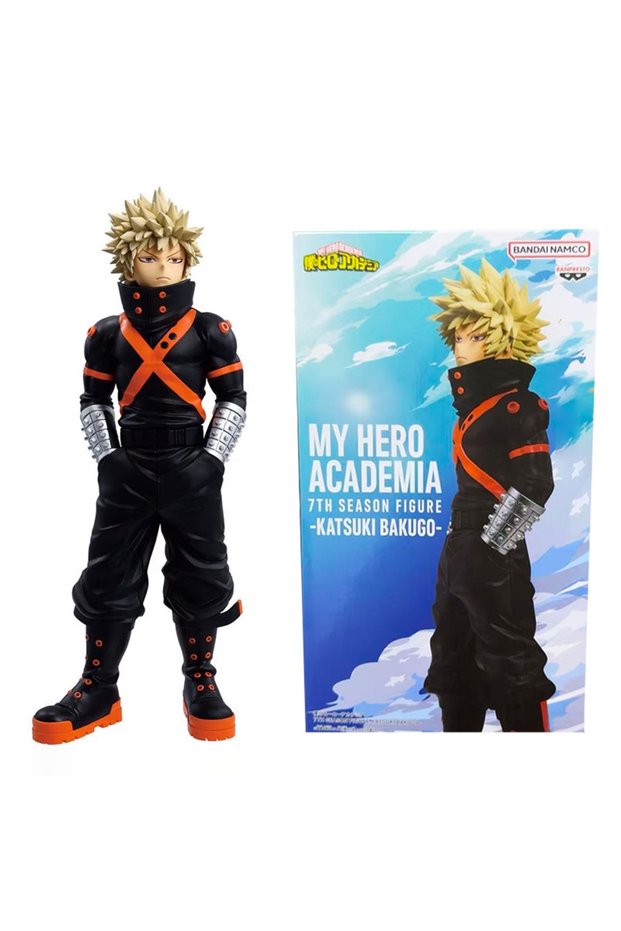 Bandai with box New BANPRESTO My Hero Academia 7TH SEASON FIGURE Katsuki Bakugo Figure Anime Model G