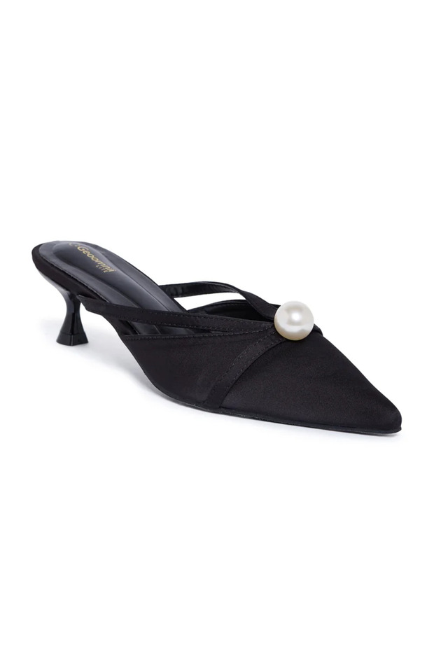 Mid Heel Mules for Women – Stylish Backless Slip-On Heels for Office, Party & Everyday We