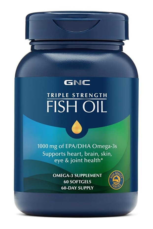 Triple Strength Fish Oil - 60 Softgels