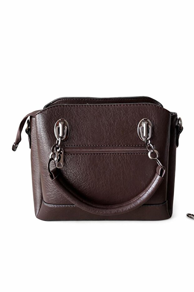 3-Compartment Shoulder Crossbody Women's Bag