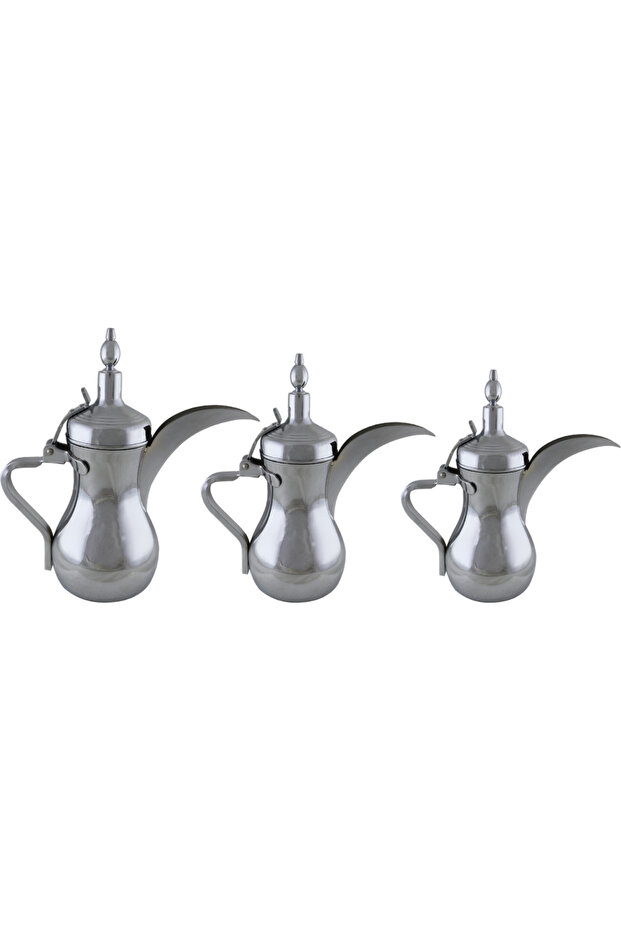 Silver Coffee Pot Set - 2