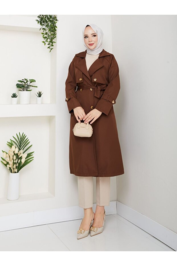 Kanatlı Trençkot - 1