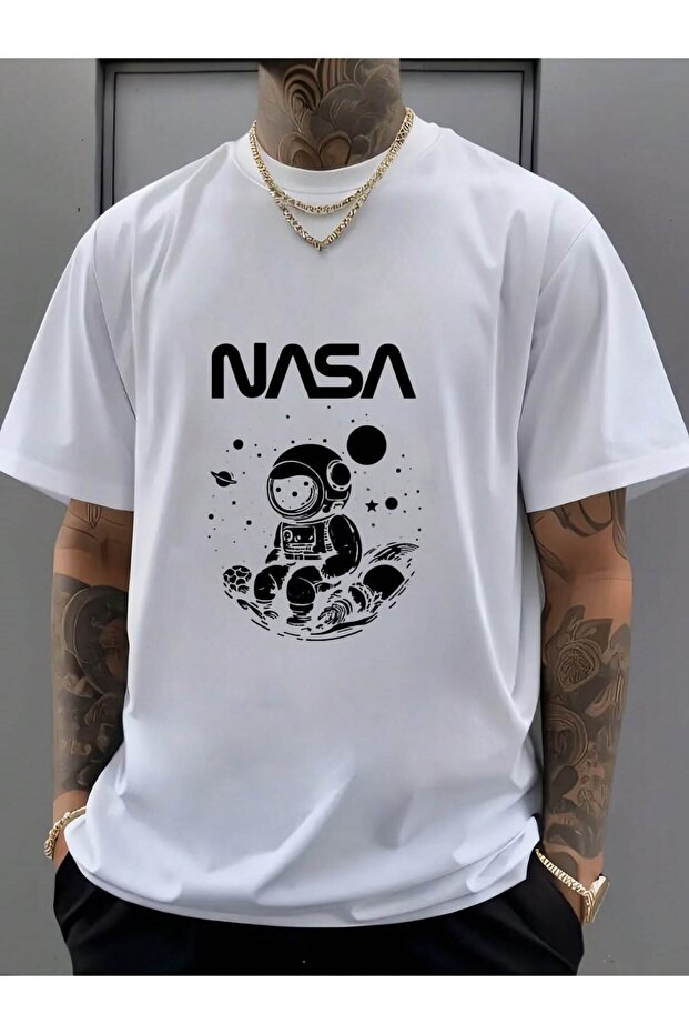 Unisex Text Printed T-Shirt – Round Neck, Short Sleeve, Casual