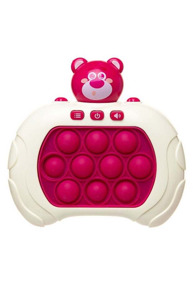 Strawberry Bear Pop It Fidget Toy