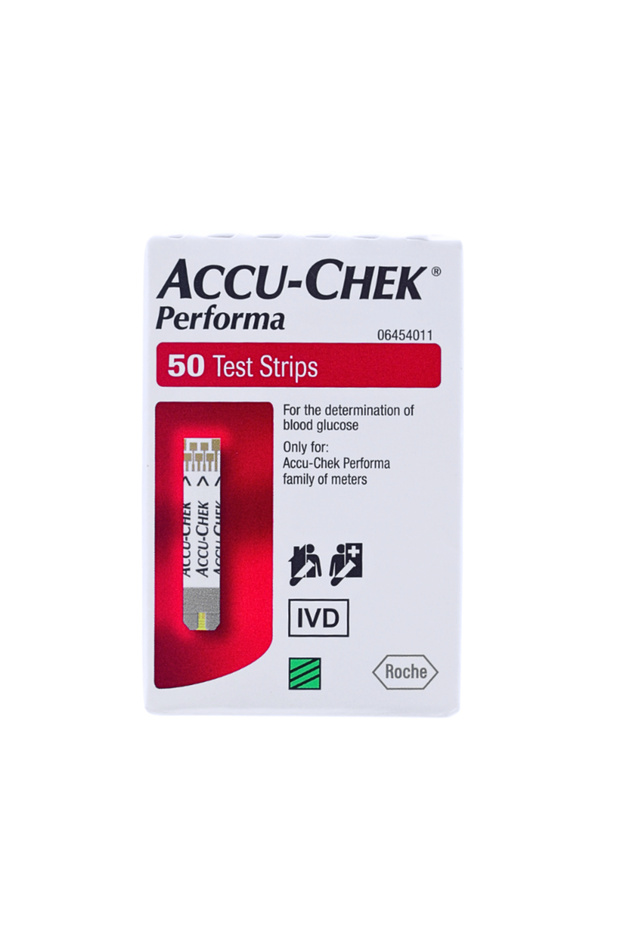 شرائط اختبار ACCU-CHEK PERFORMA، 50 قطعة