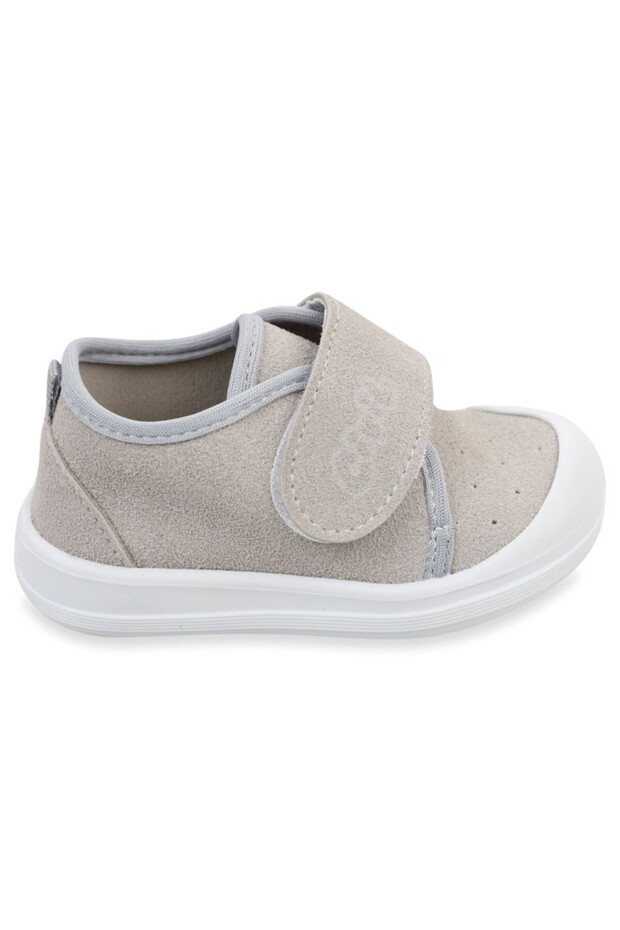 Linen Velcro 18- Shoes - Gray