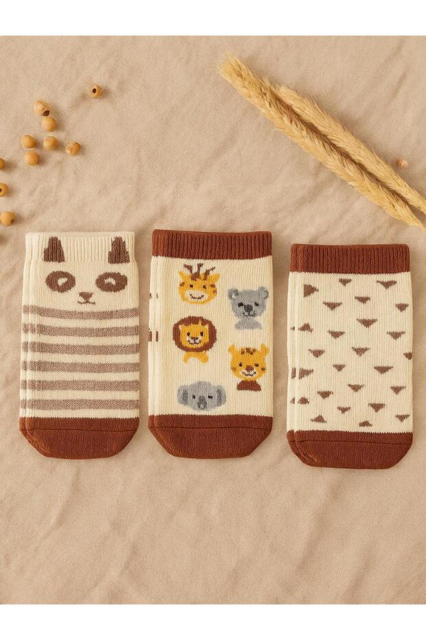 Baby Boy 3-Piece Sock Set 6-18 Months - Standard 12 Months