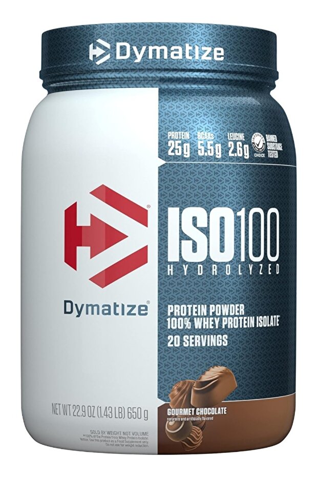 ISO 100 20 Serving Gourmet Chocolate 640 Gm