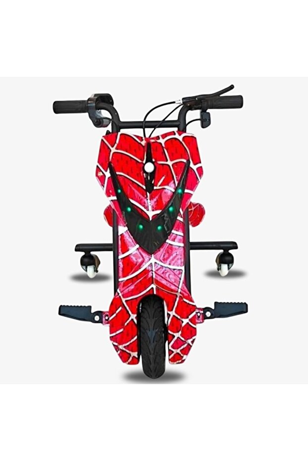 Big 36V Spider-Red Drifting Scooter - 20KM/H Max Speed - Shock Absorber, Bluetooth & Safety Gear