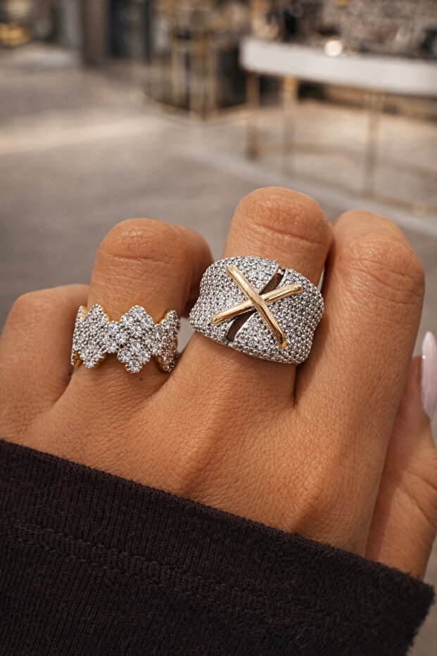 Stone adjustable ring - 2