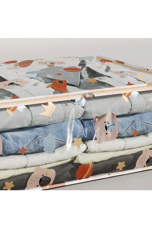 عبوتان من أكياس تخزين الملابس الكبيرة - 7