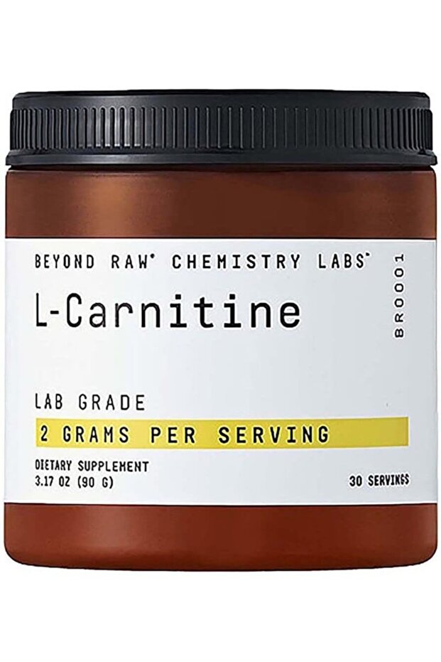 Chemistry Labs L-Carnitine Powder | Fuels Exercise and Supports Recovery | 30 Servings