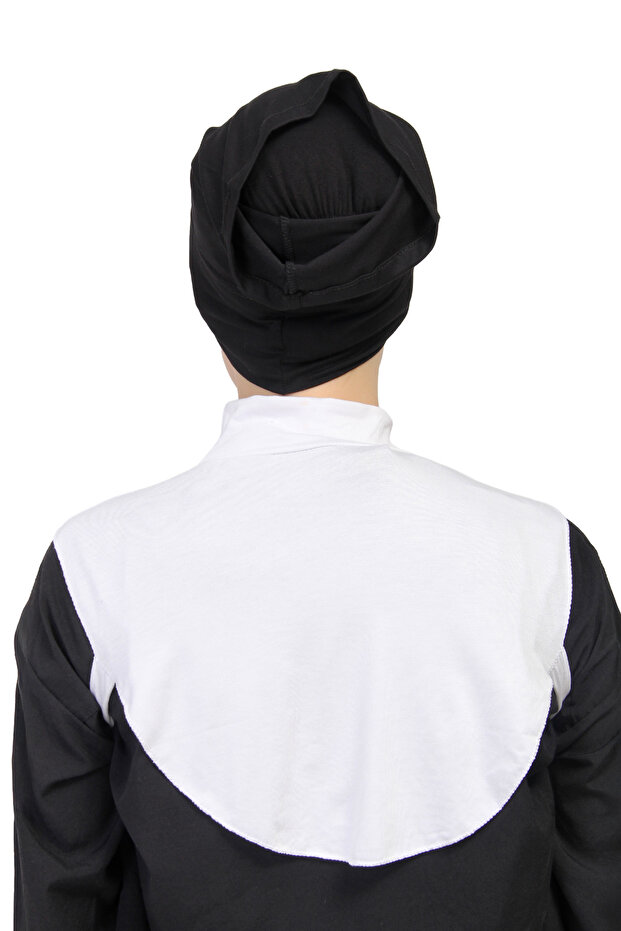 طوق الرقبة ذو الياقة المدورة المستقيمة - 5