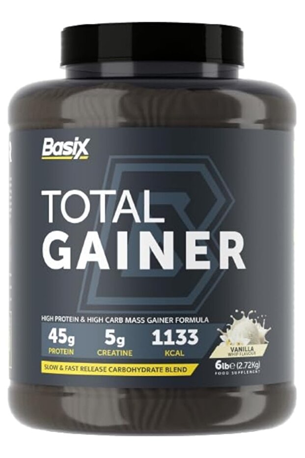 Total Gainer Vanilla Whip 6 lb Tub