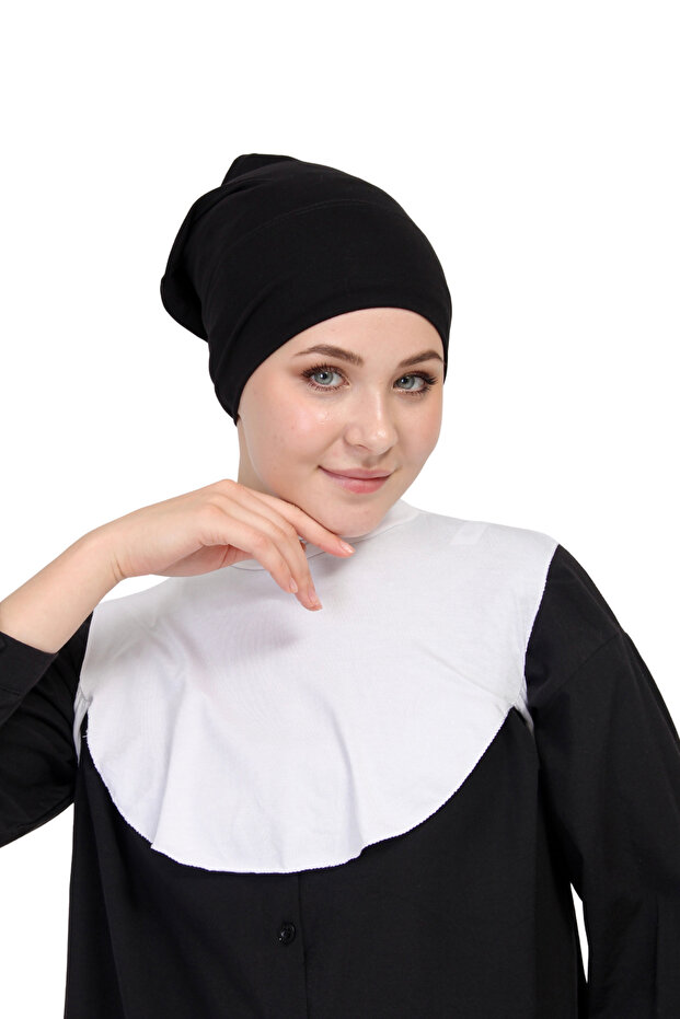 طوق الرقبة ذو الياقة المدورة المستقيمة - 2