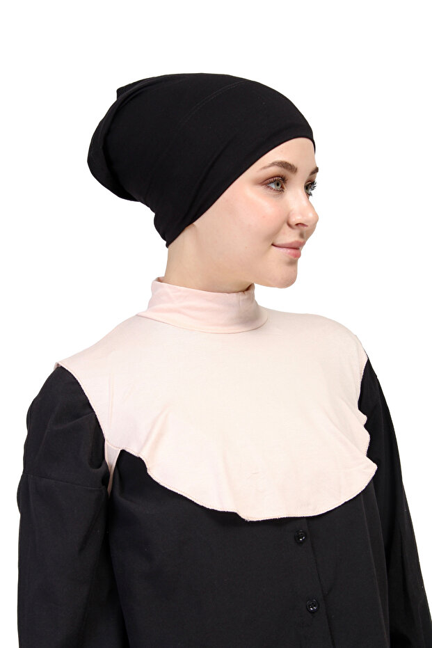 Plain Turtleneck Neck Collar - 3