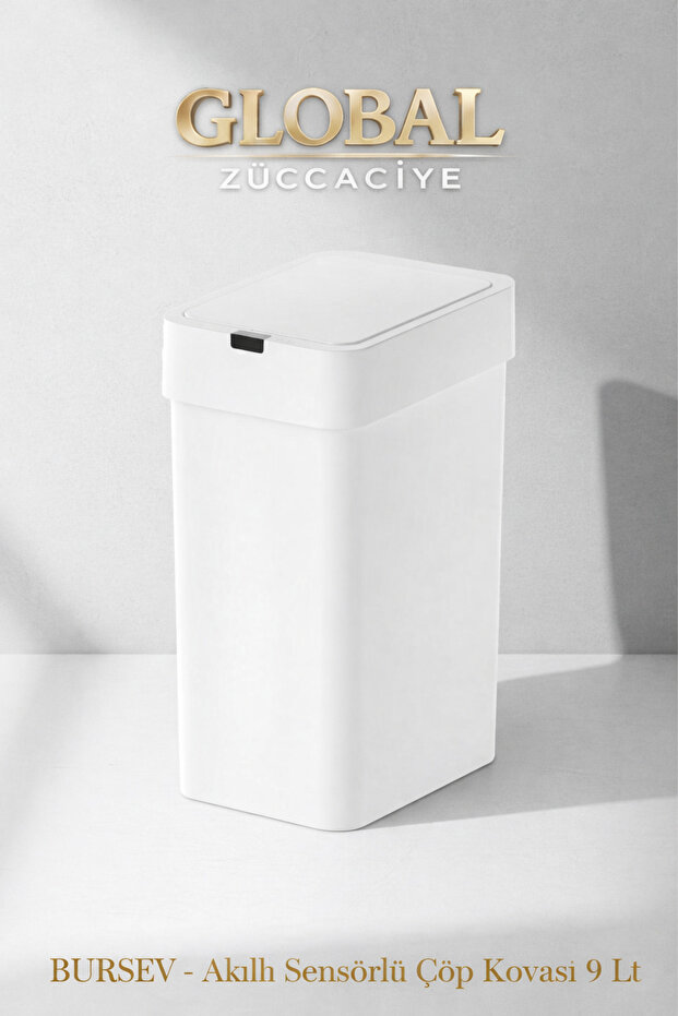 - Akıllı Sensörlü Çöp Kovası 9 Lt - 3