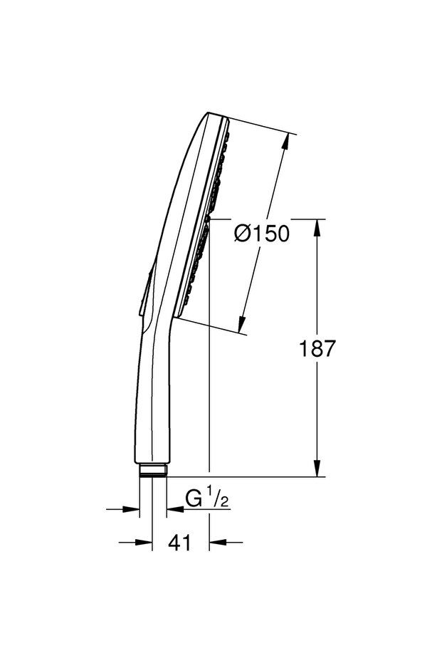 Rainshower SmartActive 150 - 7