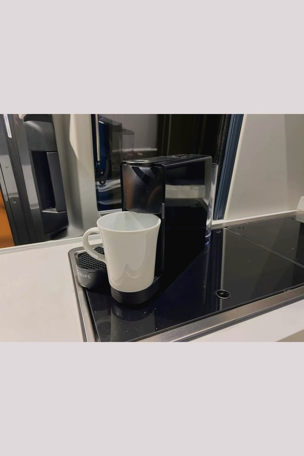 صينية التقطير - صينية سفلية لماكينة القهوة - ملحق متوافق مع الأكواب - 5