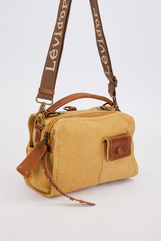 حقيبة يد منزون ذات حزام مزدوج قابلة للاستخدام - 1