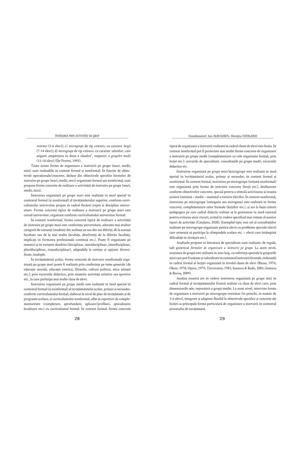 Learning through group activities - 3