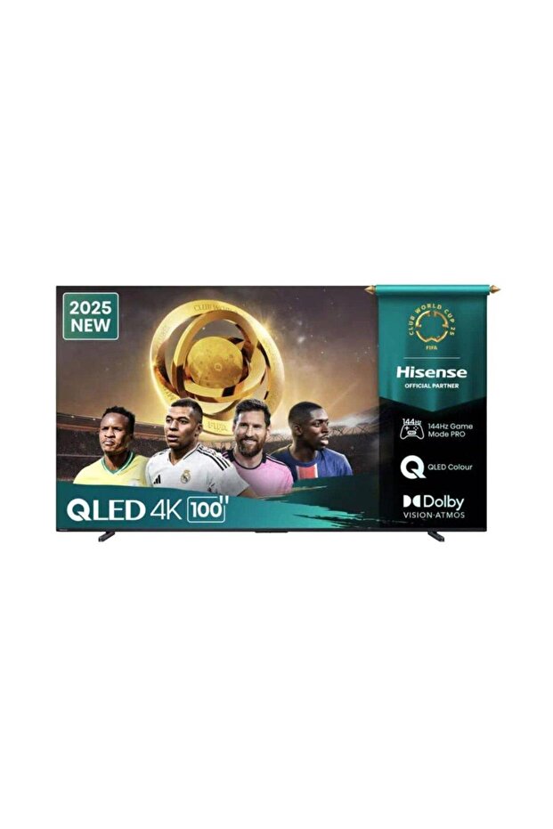 100Q7Q 100 inches QLED 4K Smart TV 144 Hz Black