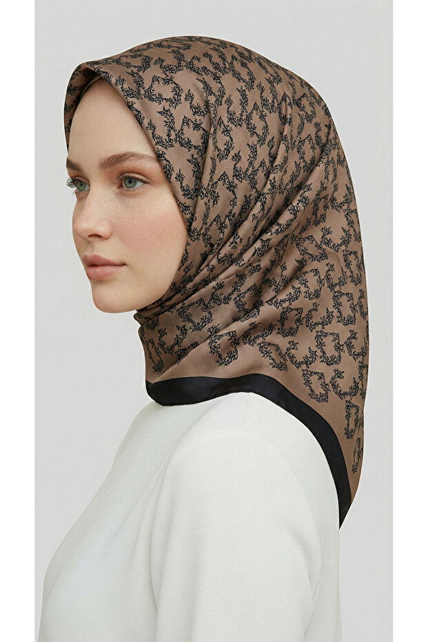 Vine Pattern Rayon Scarf - 8