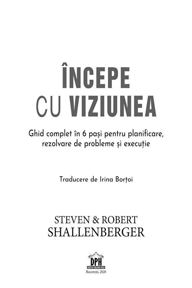 Start with Vision - A Complete 6-Step Guide to Planning, Problem Solving, and Execution - 3