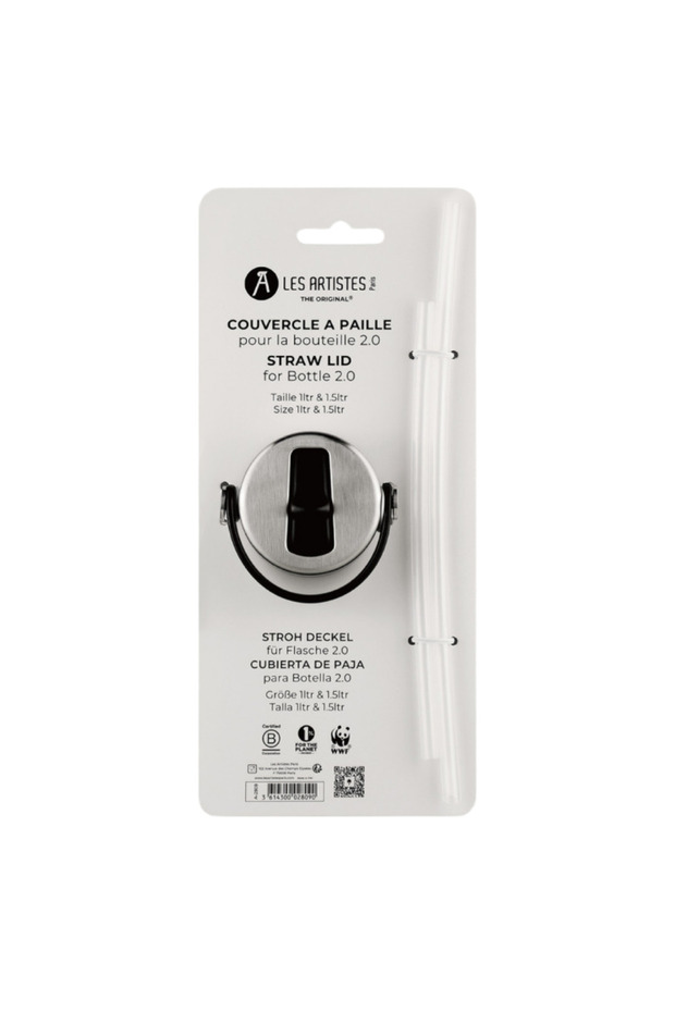 Lid and Spare Straw for Steel Thermos 1000ml