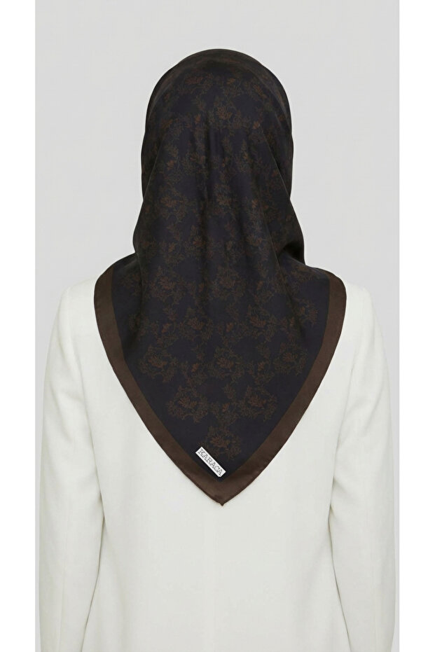 Vine Pattern Rayon Scarf - 4