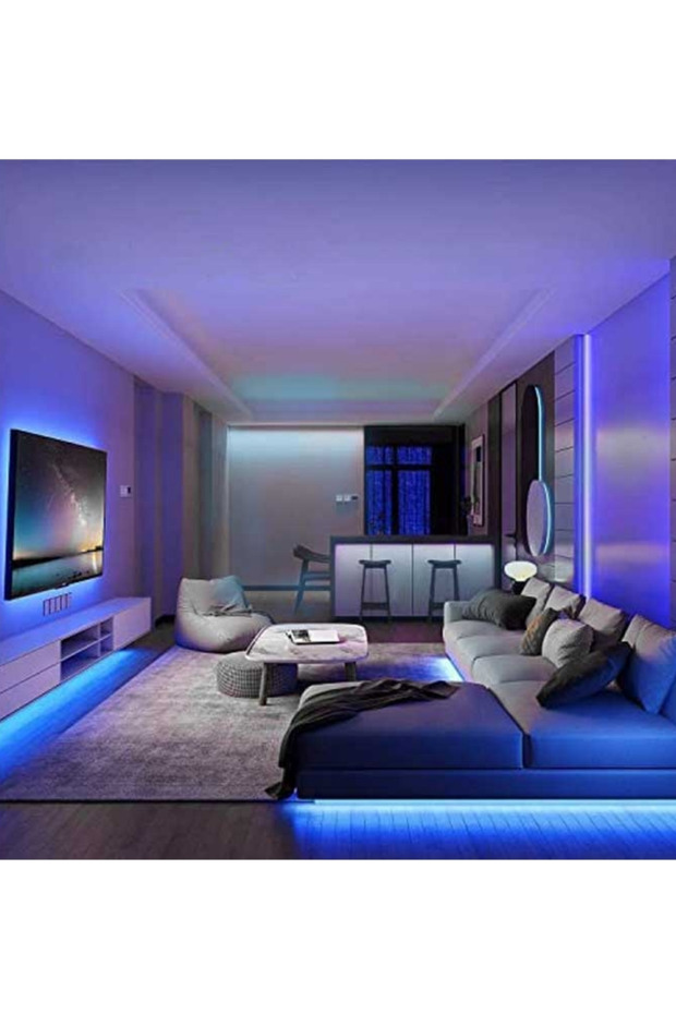 SERIT LED MAVI 12V 4040 - 3