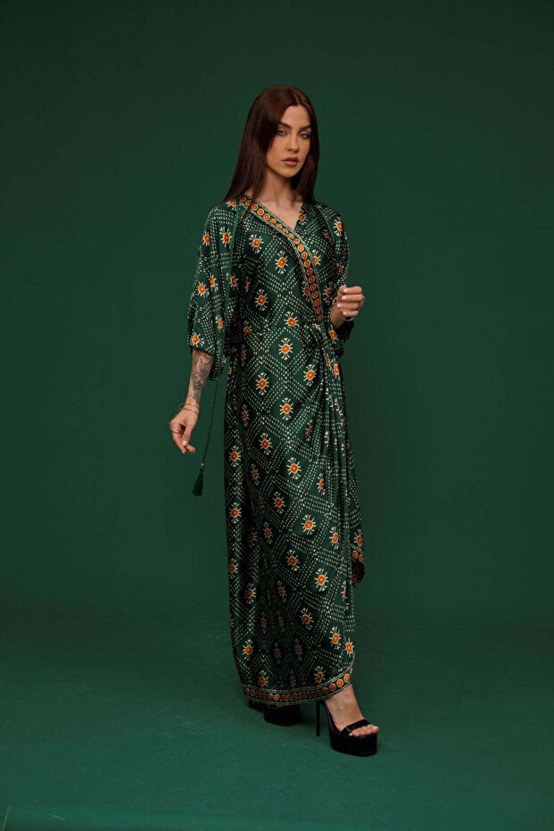 Naqsh pleat (green)