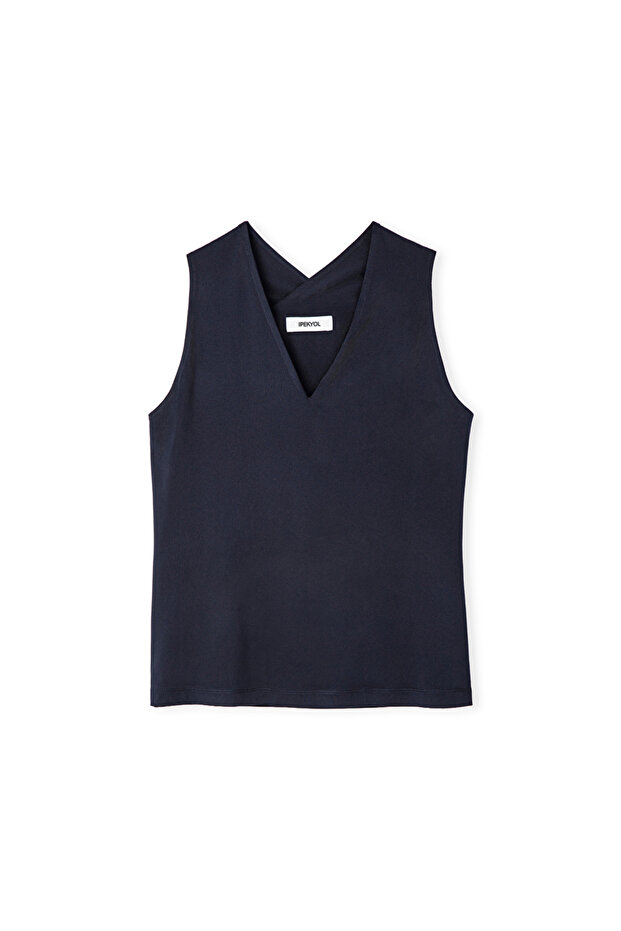 V yaka basic tişört - 3