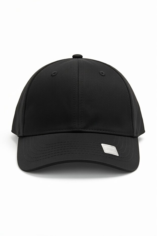 Adjustable Men's and Women's Plain Sports Hat with Velcro on the Back