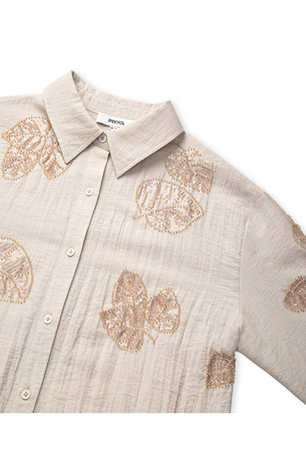İşlemeli gömlek - 4