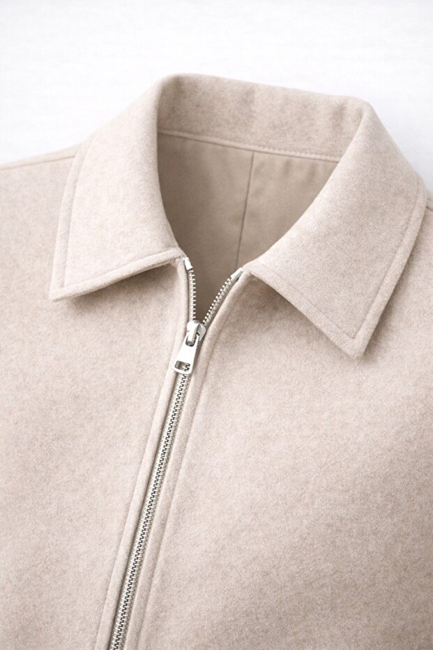Timeless Basic Design Cashmere Jacket - 1