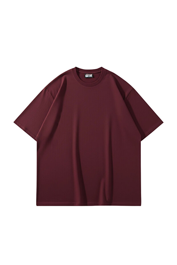 816 Design Bordo Basic Premium Oversize Tshirt - 1