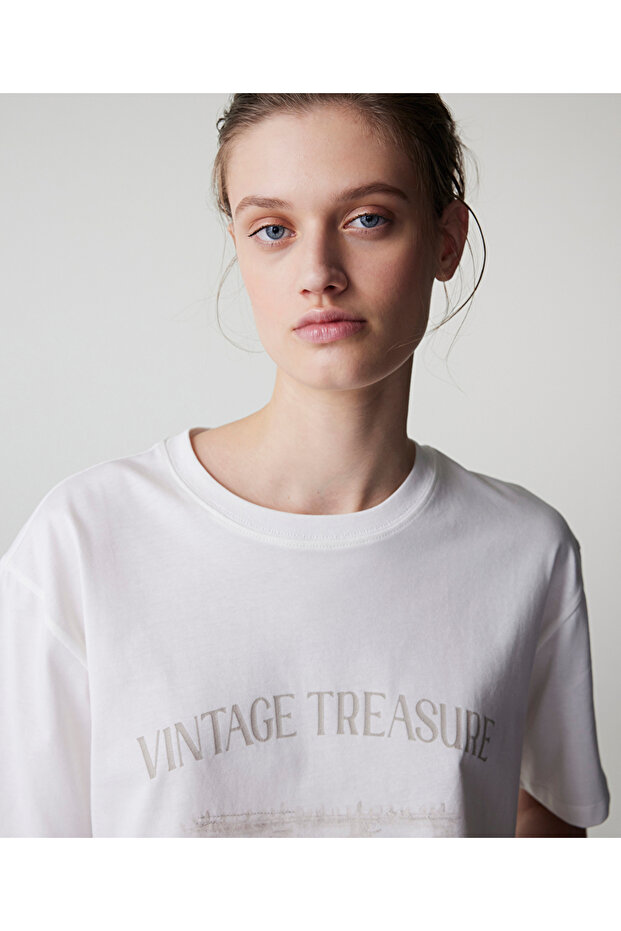 Havyar baskılı tişört - 1